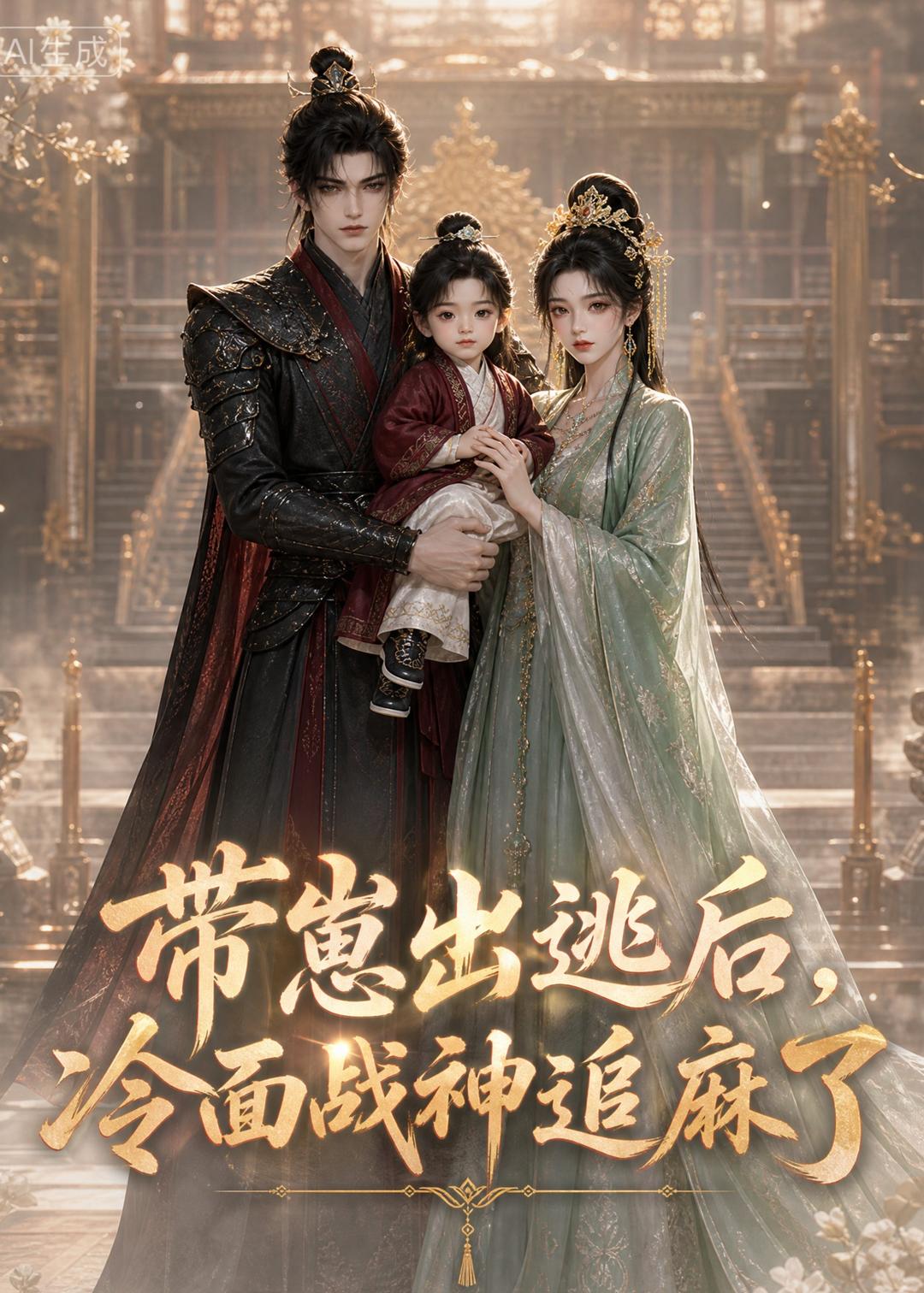 带崽出逃后，冷面战神追麻了(全集)