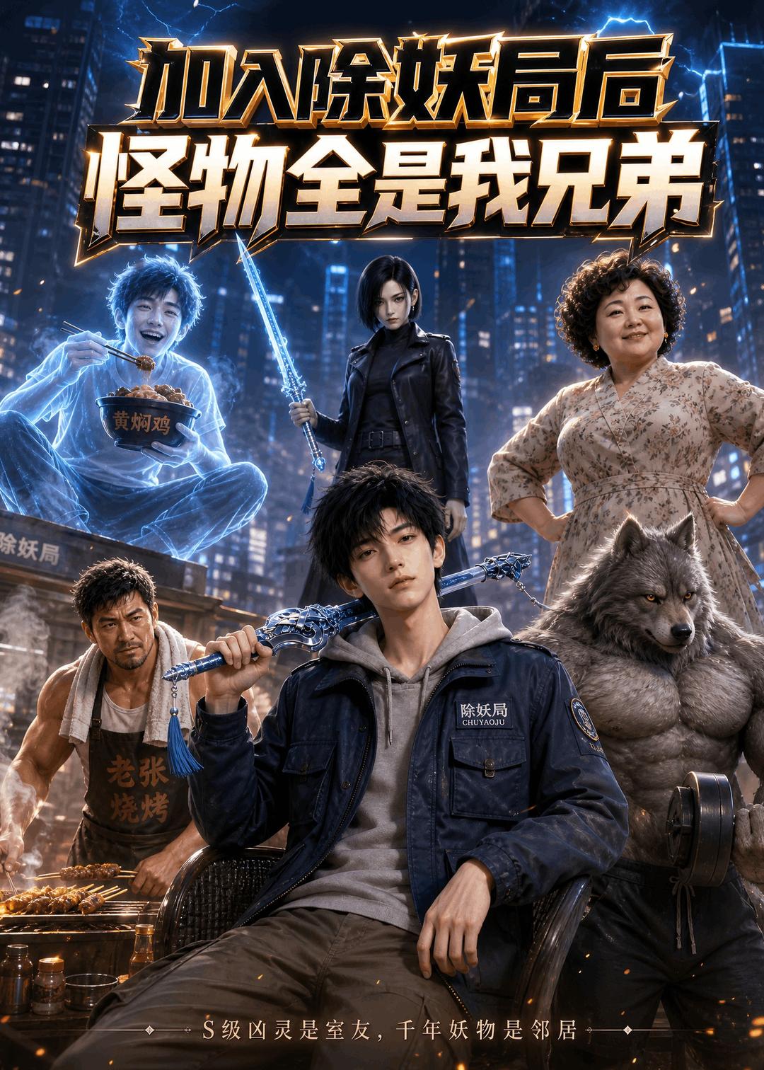 加入除妖局后，怪物全是我兄弟(全集)