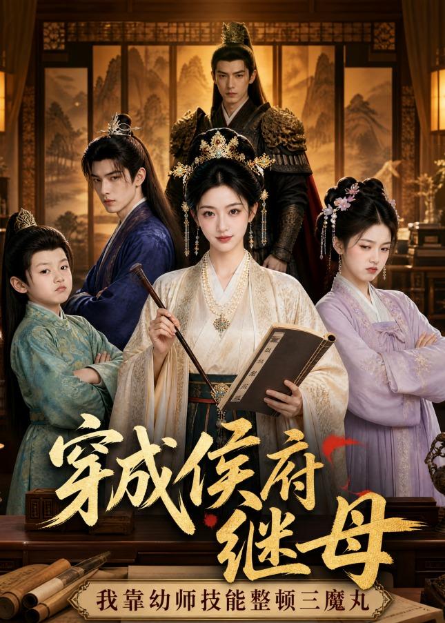 穿成侯府继母，我靠幼师技能整顿三魔丸(全集)