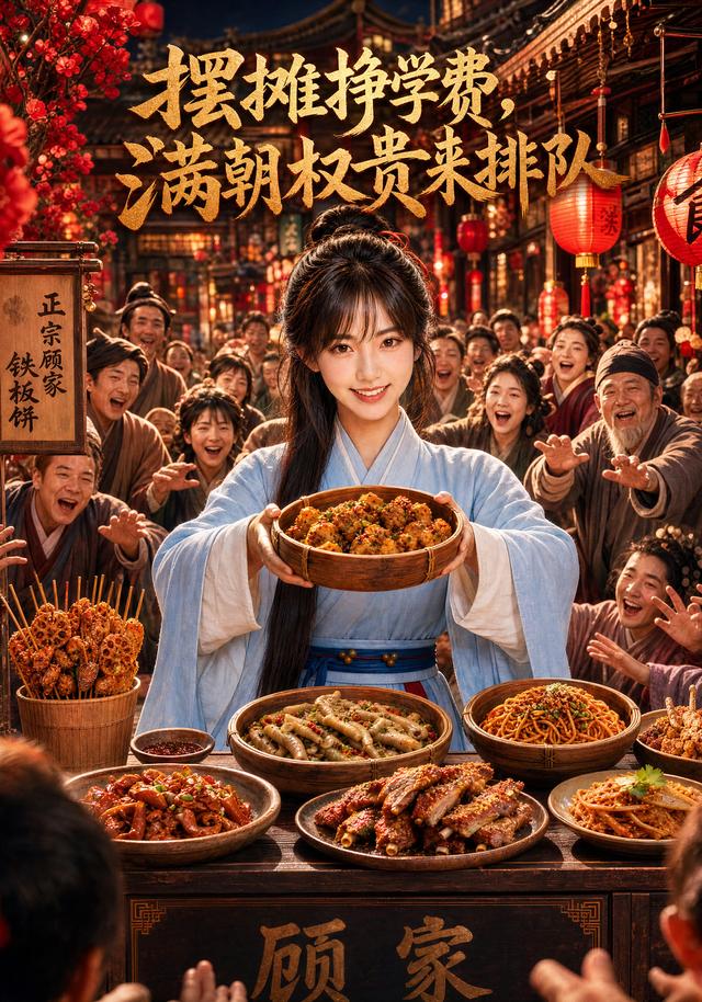 摆摊挣学费，满朝权贵来排队(全集)