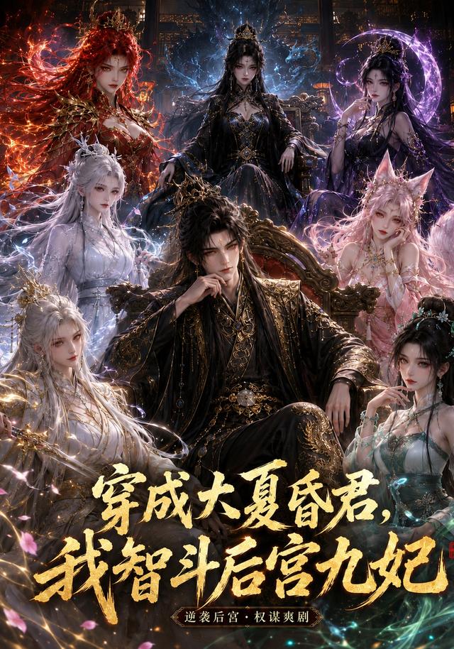 穿成大夏昏君，我智斗后宫九妃(全集)