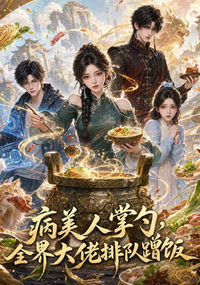 病美人掌勺，全界大佬排队蹭饭(全集)