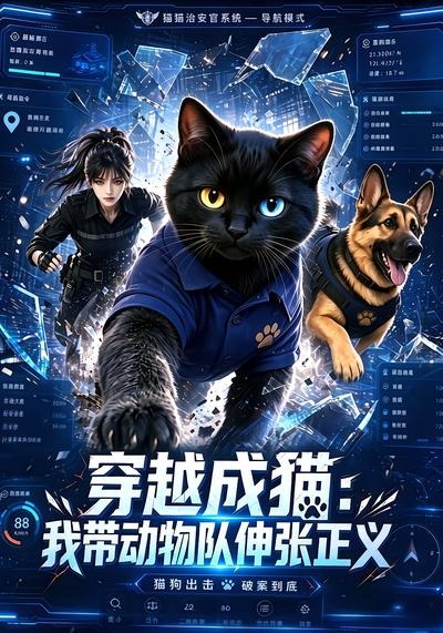 穿越成猫，我带动物队伸张正义(全集)