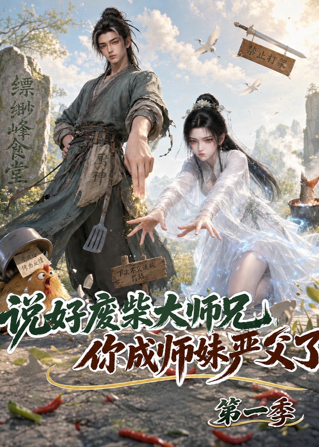 说好废柴大师兄,你成师妹严父了第一季(全集)